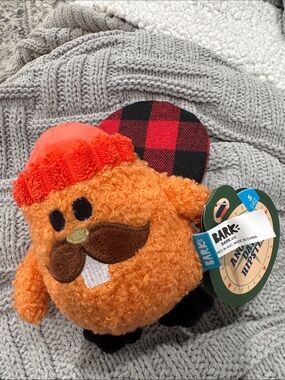 Bark ‘Another Dam Hipster’ Plush Dog Toy